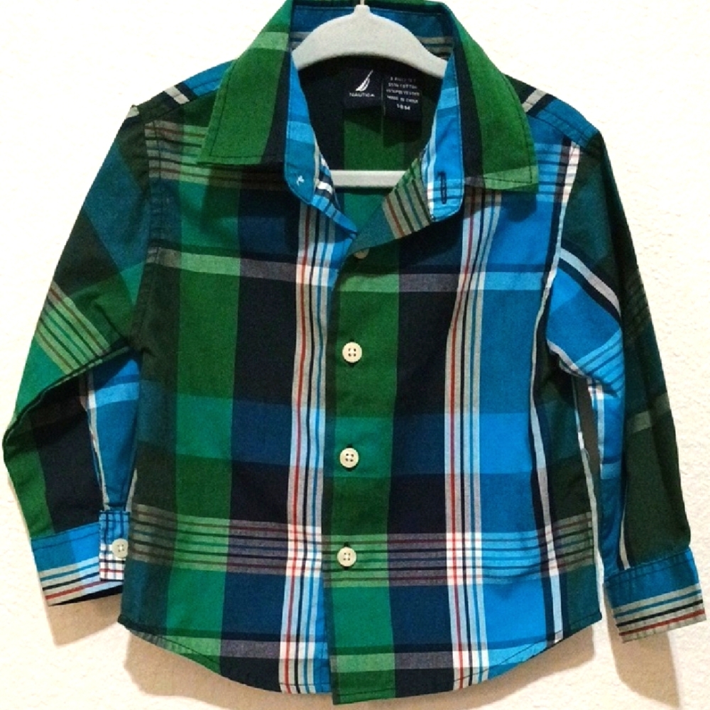 4/$15 Nautica Button Down, 18M